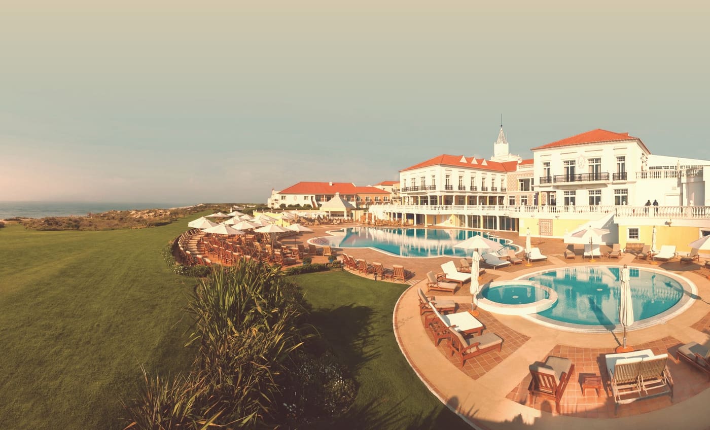 Resort pool and grounds